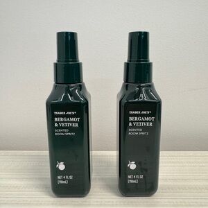 Trader Joe's Bergamot & Vetiver Room Sprays Pack of 2